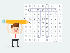 Sopa de letras ‘En Internet con seguridad’ Imagen juego sopa de letras